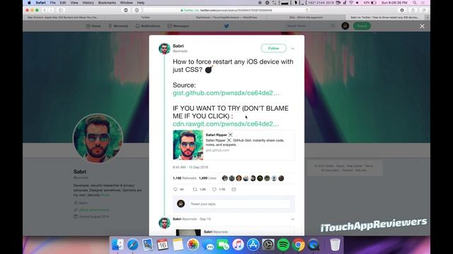 Crash ANY iPhone -- DO NOT CLICK THIS LINK! ☠️ смотреть онлайн