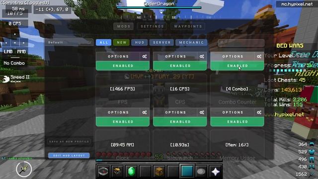 ALL LUNAR CLIENT MODS! [Official 2020] смотреть онлайн