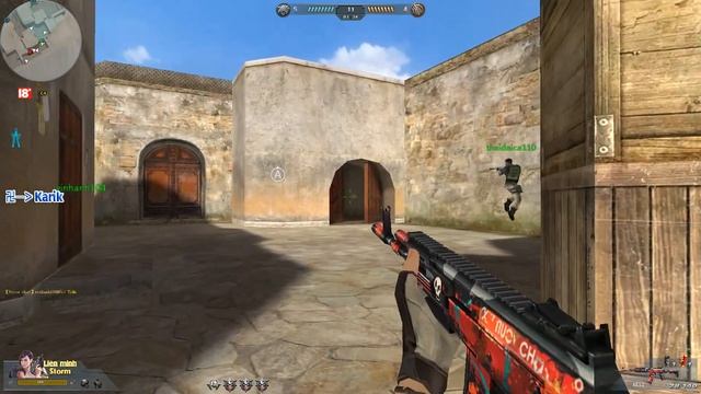 [ Truykich - 卍→Karik ] ak12 vs C4 map Sa Mac смотреть онлайн