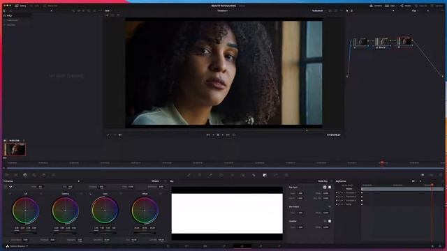 BEAUTY RETOUCHING PRESET RESOLVE TUTORIAL! смотреть онлайн