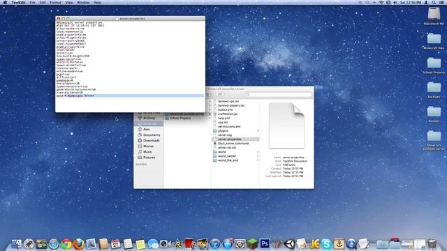 Minecraft- How to port forward and set up a minecraft server (Mac) смотреть онлайн