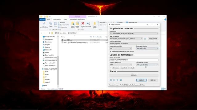 STEAM DECK Fazendo UPGRADE de SSD 512GB e Instalação do WINDOWS 11 смотреть онлайн