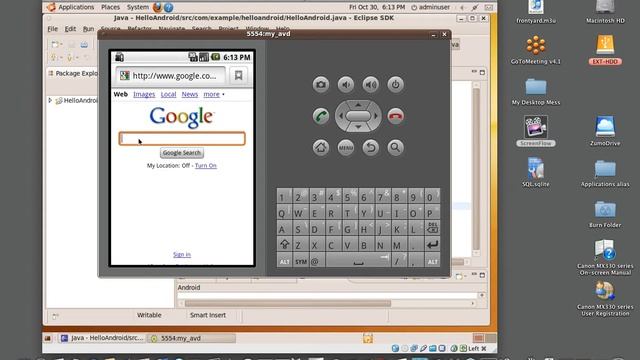 Android 2.0 SDK - SDA 0.9.0 (Software Development Appliance) смотреть онлайн