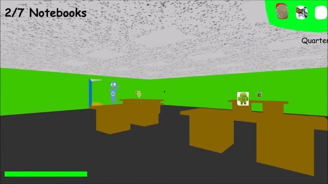 ANDROID MOVES TO BALDI'S!! | Baldi's Basics MOD: Android Robot's Basics смотреть онлайн