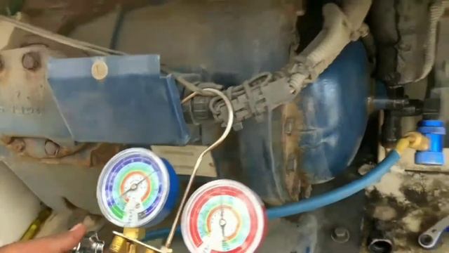 Carrier Unit Gas TopUp R134A Temperature Not Reach Condition смотреть онлайн