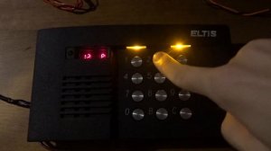 Домофон Eltis ЦП100ТМ-8: Удаление ключа