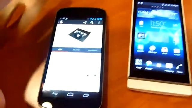 NFC Demo Android Beam vs Android 2.3 Gingerbread - EGO Networks смотреть онлайн