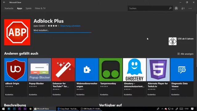 AdBlocker in Microsoft Edge aktivieren | Crazy Dead смотреть онлайн