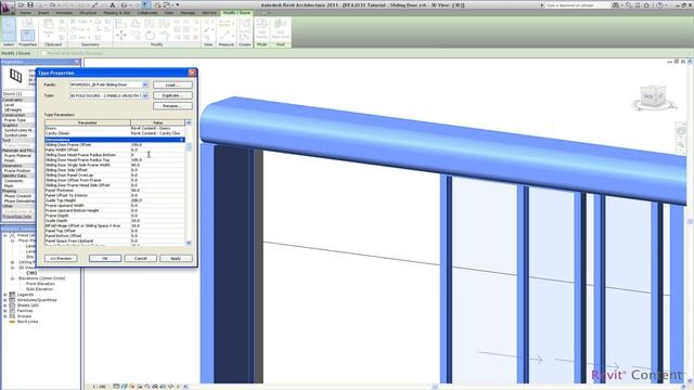 Tutorial: Overview All-in-One Revit Sliding Door & Window Family - Part 2 смотреть онлайн