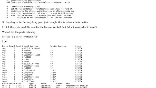 Unix & Linux: Apache not listening on port 443 (2 Solutions!!) смотреть онлайн