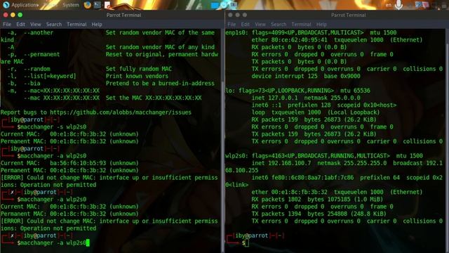 تغير ال ماك ادرس(Mac Address) لأخفاء هويتك على الانترنيت смотреть онлайн
