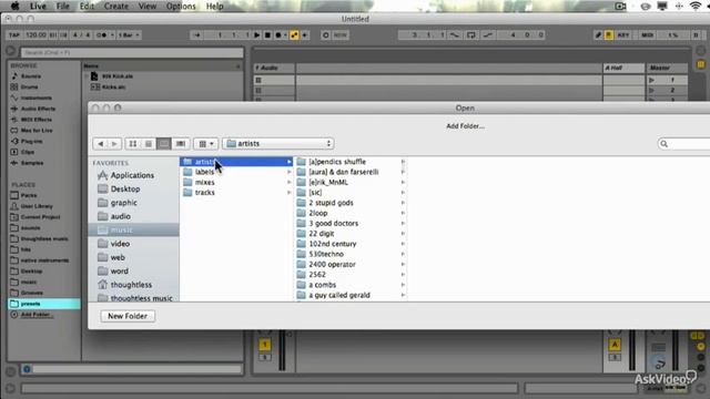 Live 9 405: DJing Techno and House - 1. Browser Configuration and Navigation смотреть онлайн