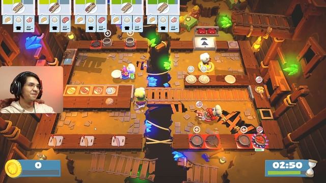 МАСТЕРА КУЛИНАРЫ (КООП-СТРИМ) ► Overcooked 2 смотреть онлайн