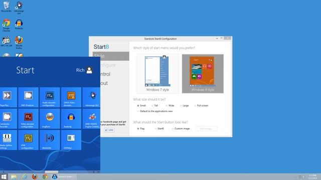 Exploring Windows 8: Configuring Start8 For A Touch Friendly Start Menu смотреть онлайн