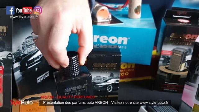 Présentation des parfums Areon pour automobile, Areon Quality Perfumes. смотреть онлайн