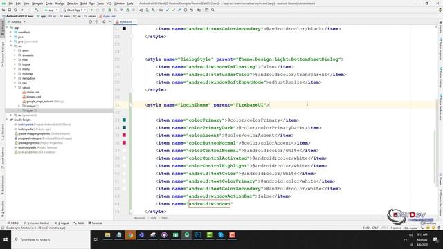 Android Development Tutorial - New Eat It part 81 Client App Add Email Sign in method смотреть онлайн