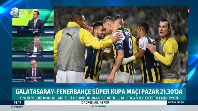 Dursun Özbek: "Bölge İnsanının Fenerbahçe - Galatasaray Derbisini Seyretmesi Çok Önemli" / A Spor смотреть онлайн