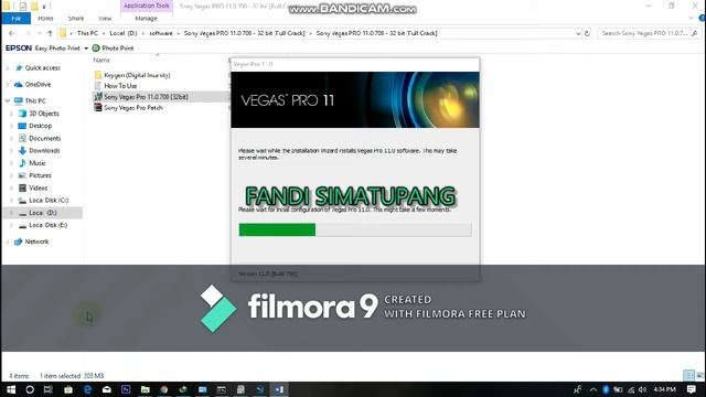 Cara Mudah Mengatasi Gagal Install Sony Vegas Pro 11 Di windows 10 смотреть онлайн