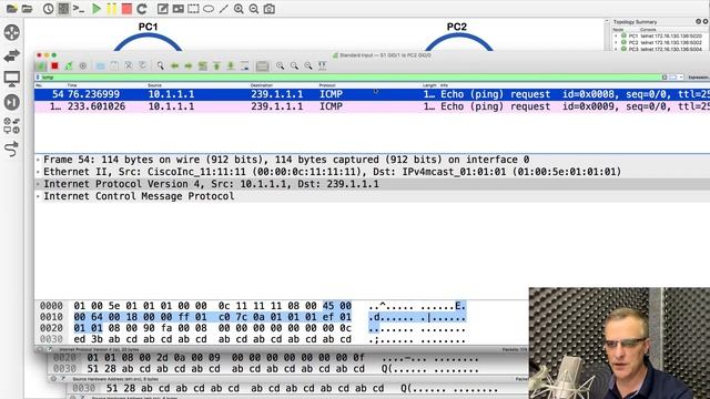 CCNA multicast quiz question: How will multicast traffic flow in the network? CCNA | CCNP смотреть онлайн