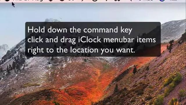 iClock App For Mac How To Move Time And Date In The Menubar смотреть онлайн