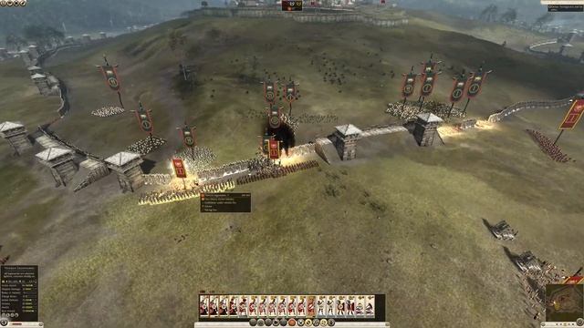 MASSIVE BARBARIAN SIEGE COUNTER ATTACK - Total War ROME 2 смотреть онлайн
