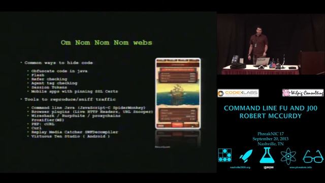 PhreakNIC 17 - Robert McCurdy - Command line fu смотреть онлайн