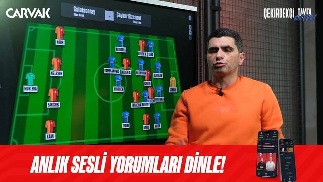 Galatasaray - Çaykur Rizespor maç önü analizi | Ilgaz Çınar | Çekirdekçi Tayfa Extra смотреть онлайн