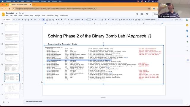 CSCI2467 - Lecture 17. Bomb Lab - Phase 1 + 2 смотреть онлайн