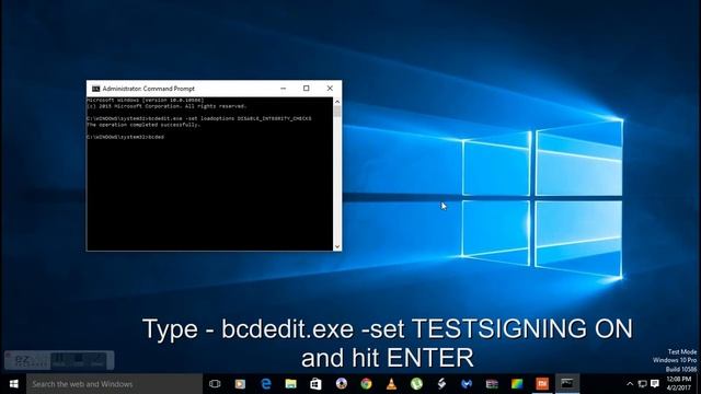 How to Disable Integrity Checks/Driver Signing in Windows 10/8/7 смотреть онлайн