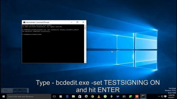 How to Disable Integrity Checks/Driver Signing in Windows 10/8/7