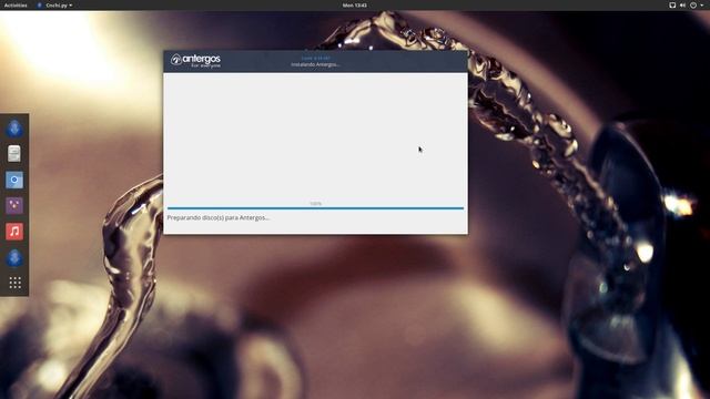 Instalación sencilla de Antergos Linux 2016.10.23 en BIOS msdos (MBR) смотреть онлайн