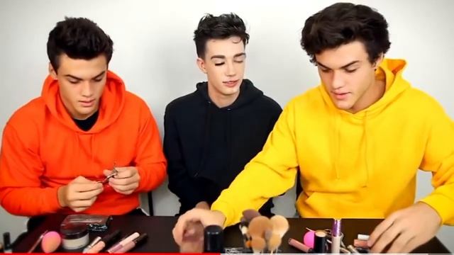 James Charles awkwardly flirting with the Dolan Twins for 2 minutes and 12 seconds straight смотреть онлайн