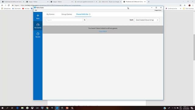 Como reparar error Roblox Your Graphics to be Old смотреть онлайн