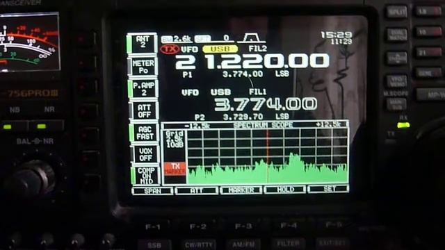 ICOM IC-756PROIII HF/50 MHz Transceiver смотреть онлайн