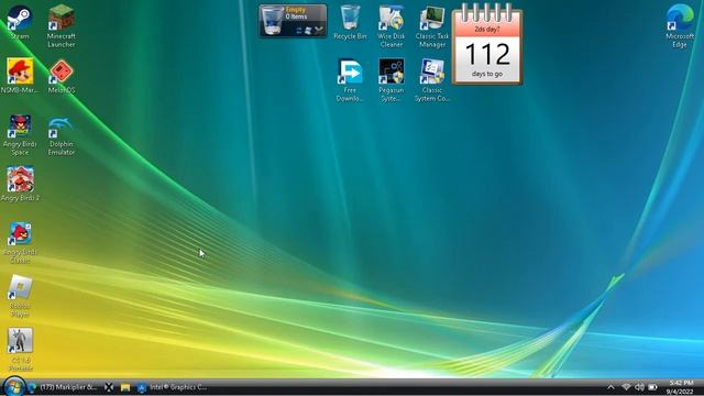 Windows Vista Theme on Windows 11, with a actual theme, and working start menu! смотреть онлайн