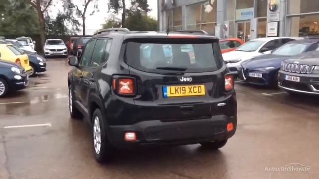 JEEP RENEGADE LONGITUDE BLACK 2019 смотреть онлайн