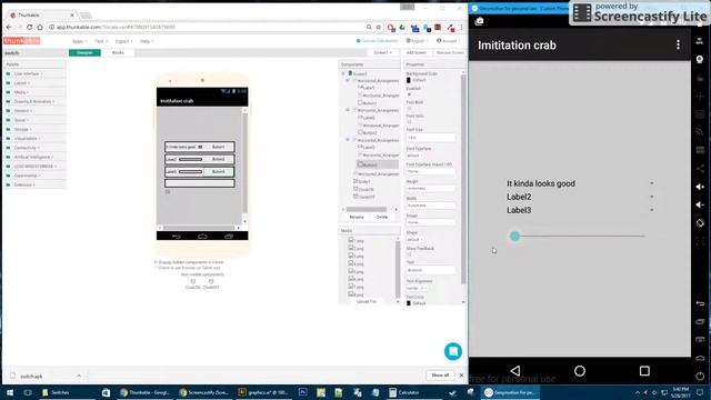 Switches or toggle buttons in App Inventor/ Thunkable смотреть онлайн