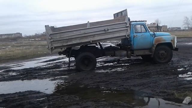 *Газ 53 выгрузка.