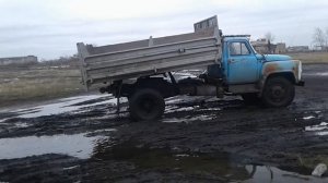 *Газ 53 выгрузка.