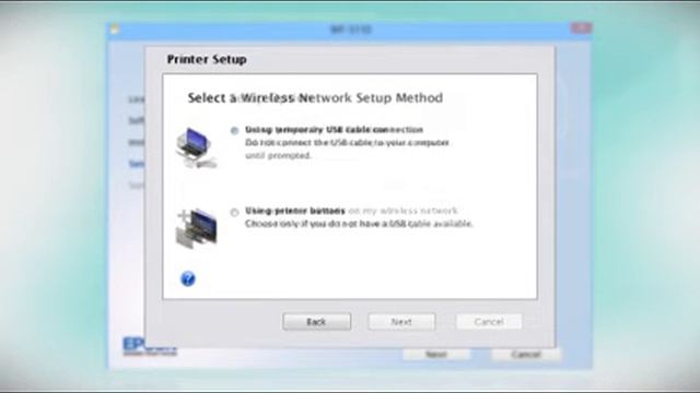 Epson WorkForce Pro WF-5110: Wireless Setup Using the Printer’s Buttons смотреть онлайн