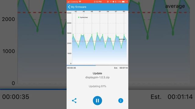 Update firmware using iOS смотреть онлайн
