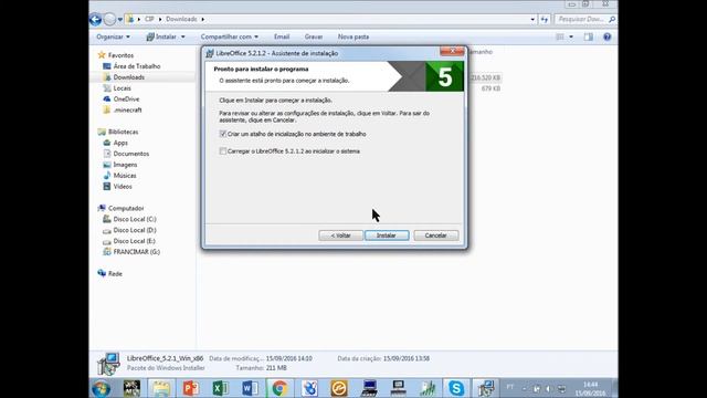 Como instalar o libreOffice смотреть онлайн