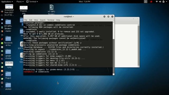 how to install codeblocks on linux or kali linux easily смотреть онлайн
