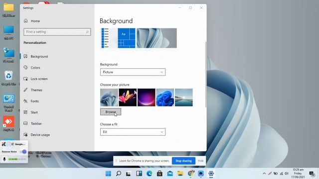 How to Change Windows 11 Background Picture or Wall Paper смотреть онлайн