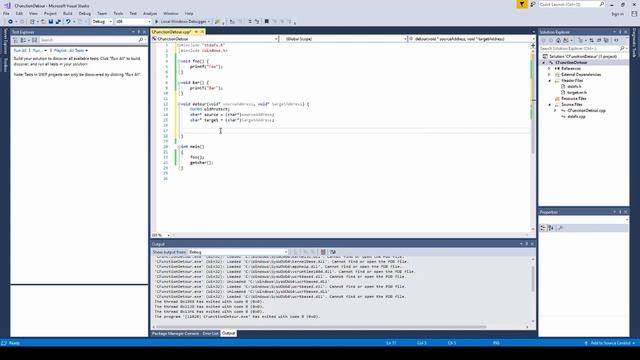Detouring/Hot-patching functions in C/CPP смотреть онлайн