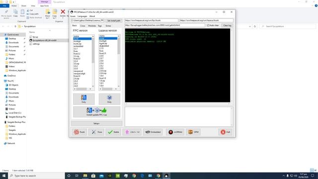 Fpcupdeluxe Tutorial (How to install FPC and Lazarus using Fpcupdeluxe) смотреть онлайн