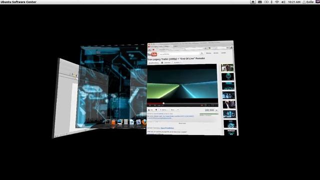 Ubuntu Mac Lion OSX theme смотреть онлайн