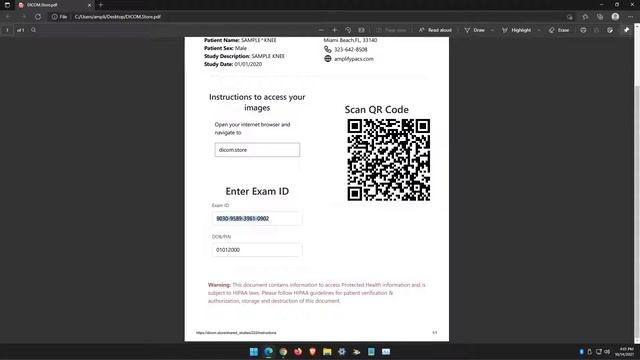 How to share exams with anyone using DICOM.store смотреть онлайн