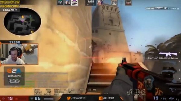 Olofmeister and Pashabiceps play CS:GO