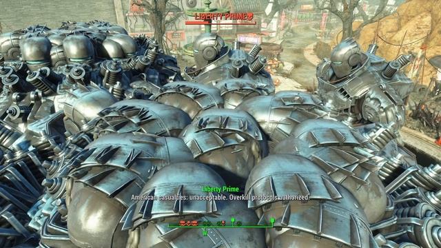 How many Liberty Primes does it take to crash Nuka World? смотреть онлайн